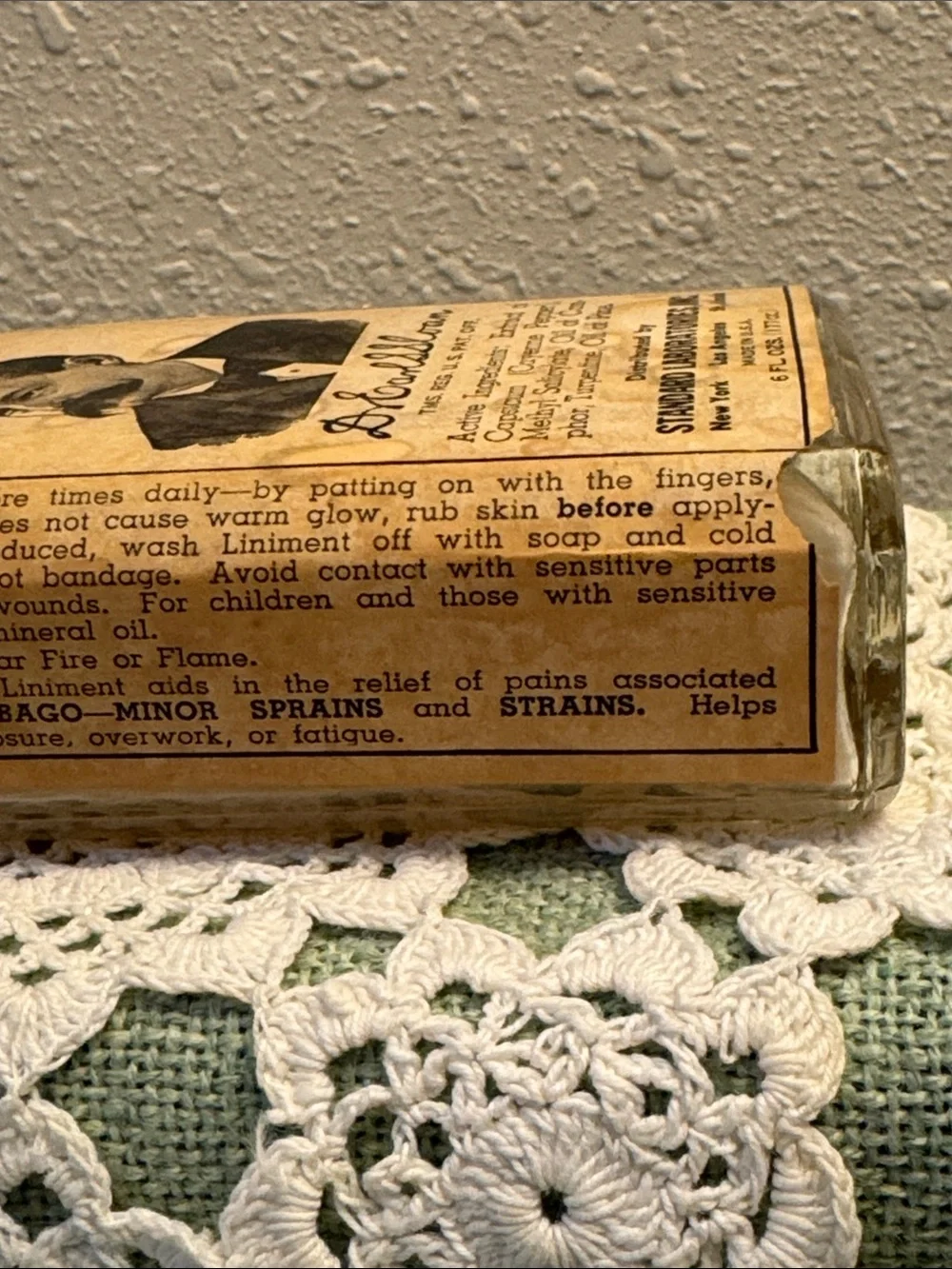 Sloan’s Liniment Bottle